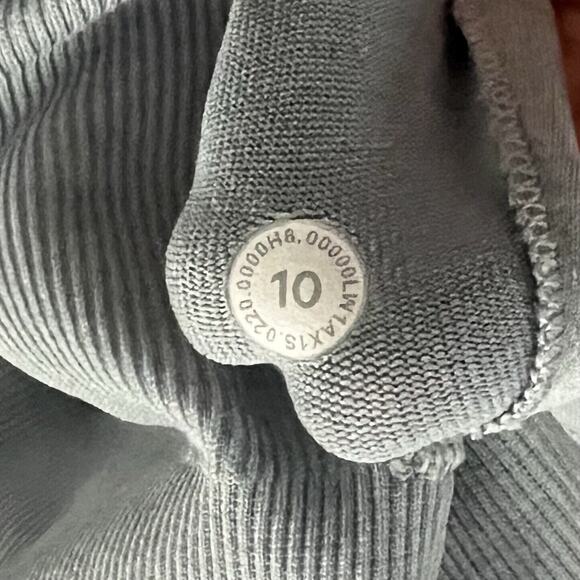 Lululemon Women Solid Blue Cast Ebb to Street Tank II Racerback Top W1AX1S 10 - Picture 3 of 6